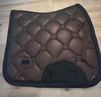equestrian stockholm zadeldekje - glitter bruin - zgan, Dieren en Toebehoren, Ophalen of Verzenden, Zo goed als nieuw, Dekje