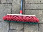 Bezem, straatbezem, 40 cm breed, Tuin en Terras, Hand-tuingereedschap, Ophalen, Zo goed als nieuw, Bezem