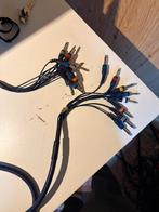 Multicore kabel / snake 8x jack naar jack 6.3mm, Ophalen of Verzenden, Zo goed als nieuw, 2 tot 5 meter, Overige kabels