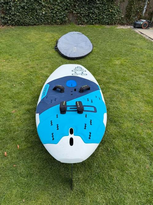 Starboard Go 155 (2020) windsurf set compleet met 3 zeilsets, Watersport en Boten, Windsurfen, Gebruikt, Complete set, Minder dan 250 cm
