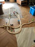 Leuke, grote, houten treinset, Ophalen of Verzenden, Gebruikt, Overige typen