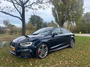 Audi A3 Limousine 1.0 TFSI Sport S Line Edition Cosmos-blauw beschikbaar voor biedingen