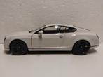 Bentley Continental Supersports offwhite Welly 1:18 KRD, Ophalen of Verzenden, Zo goed als nieuw, Auto, Welly