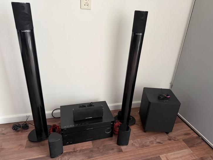 Harman Kardon 5.1 Home Cinema set, Audio, Tv en Foto, Home Cinema-sets, Zo goed als nieuw, Dvd-speler, 5.1-systeem, 70 watt of meer