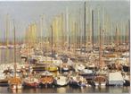 D90 Gelopen ansichtkaart Breskens haven, Ophalen of Verzenden, 1980 tot heden, Gelopen, Zeeland