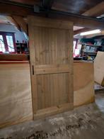 Houten Schuurdeur 218x102cm, 100 tot 120 cm, 215 cm of meer, Binnendeur, Ophalen of Verzenden