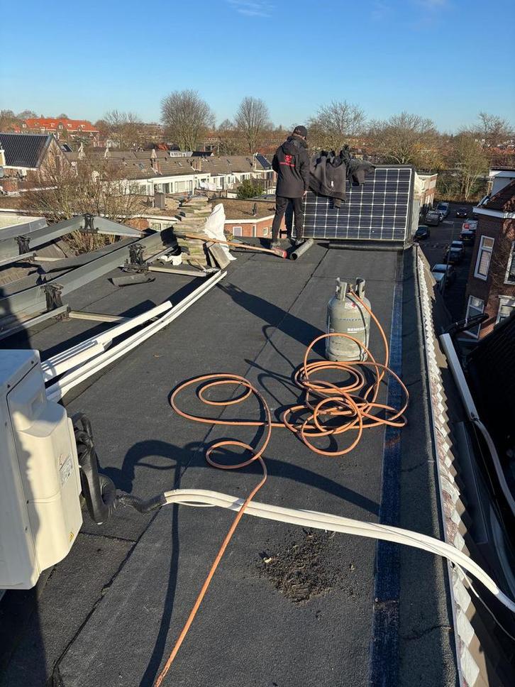 Dakdekker dakbedekking bitumen, Doe-het-zelf en Verbouw, Dakpannen en Dakbedekking, Nieuw, Dakleer, Overige materialen, Zwart