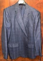 Blauw geruit colbert jasje Eduard Dressler maat 50, Ophalen of Verzenden, Zo goed als nieuw, Maat 48/50 (M), Blauw