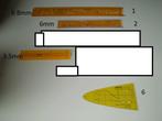 Diverse Rotring tekenliniaals / sjablonen o.a parabel., Ophalen of Verzenden, Gebruikt, Overige typen