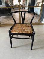 5 Eetkamerstoelen eijerkamp Twin - Charcoal, Abaca, Zwart, Ophalen of Verzenden, Zo goed als nieuw, Vijf, Zes of meer stoelen