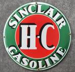 Sinclair gasoline emaillen bordje USA benzine pomp reclame, Verzamelen, Merken en Reclamevoorwerpen, Ophalen of Verzenden, Zo goed als nieuw