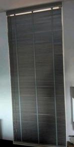 Mooie houten lamellen luxaflex jaloezieën! Grijs!, Huis en Inrichting, Stoffering | Gordijnen en Lamellen, 200 cm of meer, Zo goed als nieuw