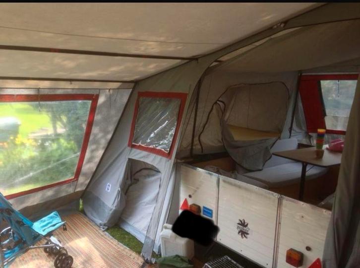 8 persoon tent, Caravans en Kamperen, Tenten, meer dan 6, Gebruikt, Ophalen of Verzenden