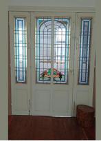 Set glas in lood deuren, Ophalen