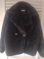 Zwarte Teddy Winterjas Maat M/L, Kleding | Dames, Jassen | Winter, Maat 38/40 (M), Zwart, Ophalen of Verzenden, Dreamerz