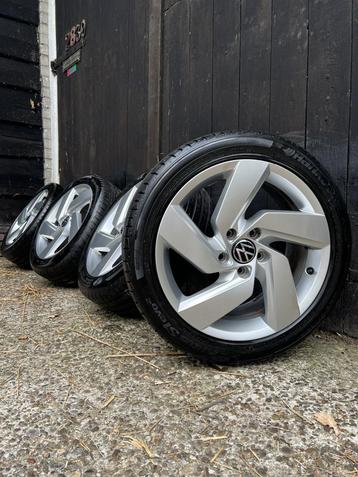 Originele Volkswagen richmond velgen 5x112 17” zomer set vag beschikbaar voor biedingen