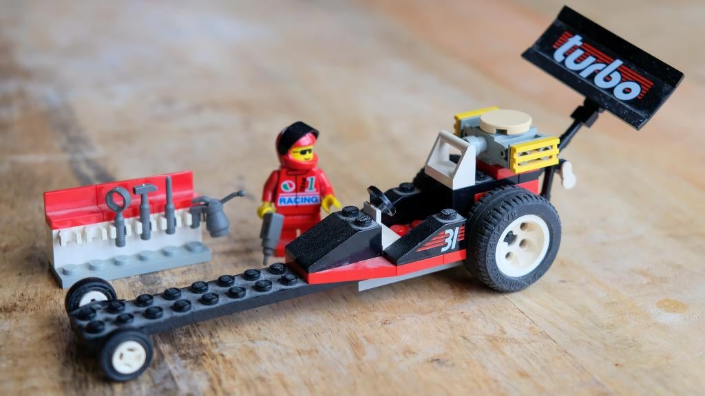 LEGO Classic Town 6639 Raven Racer, Ophalen of Verzenden, Gebruikt, Complete set, Lego