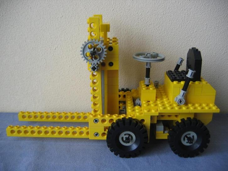 Lego Technic 850 heftruck (uit 1978), Kinderen en Baby's, Speelgoed | Duplo en Lego, Gebruikt, Ophalen of Verzenden