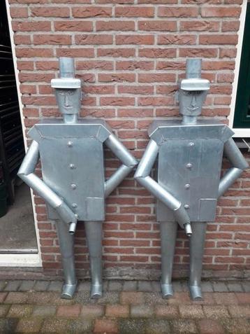 Handgemaakte zinken watermannen beschikbaar voor biedingen