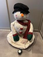 Zingende en bewegende sneeuwpop, Diversen, Kerst, Ophalen of Verzenden, Gebruikt