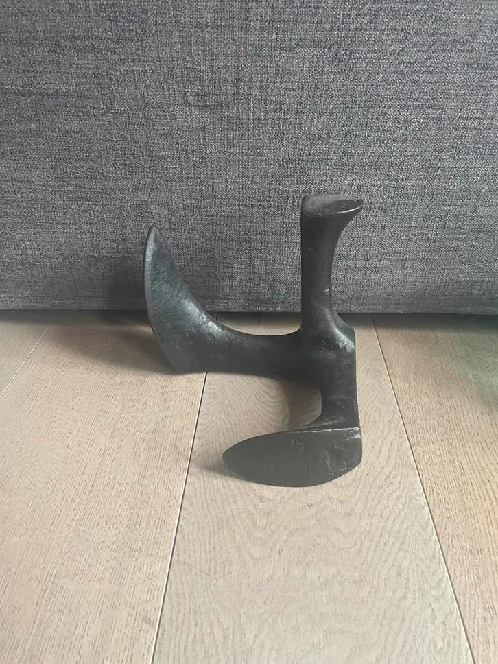 Vintage Industriële Schoenleest / Schoenmakerij Gereedschap, Antiek en Kunst, Antiek | Woonaccessoires, Ophalen of Verzenden