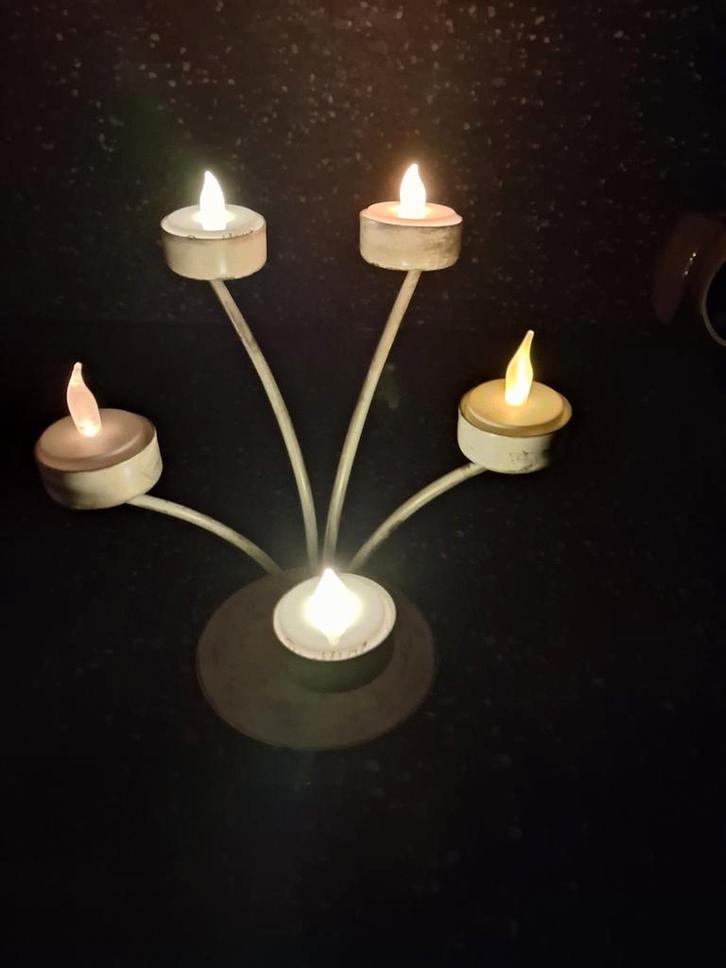 Kaarsenstandaard voor waxinelichtjes, Huis en Inrichting, Woonaccessoires | Kandelaars en Kaarsen, Gebruikt, Minder dan 25 cm