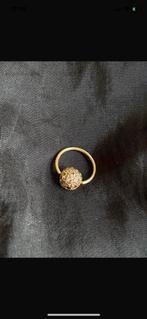 14 krt gouden Navelpiercing, Ophalen, Zo goed als nieuw, Goud