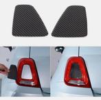 Fiat 500 Abarth 595 Carbon achterlicht cover kap-sticker set, Ophalen of Verzenden, H, H, H