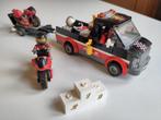 Lego city 60084 Auto met oplegger en 2 motoren, Ophalen of Verzenden, Gebruikt, Complete set, Lego