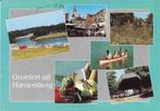 Ansichtkaart	Rheeze-Hardenberg	De Belten Camping	6-luik, Verzenden, 1980 tot heden, Gelopen, Overijssel