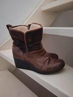 Ugg sleehak laarsjes gevoerd bruin, UGG, Bruin, Lage of Enkellaarzen, Ophalen of Verzenden