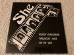 SHE - Never Surrender 12” vinyl EP 1985 Neat 50 Records, Ophalen of Verzenden