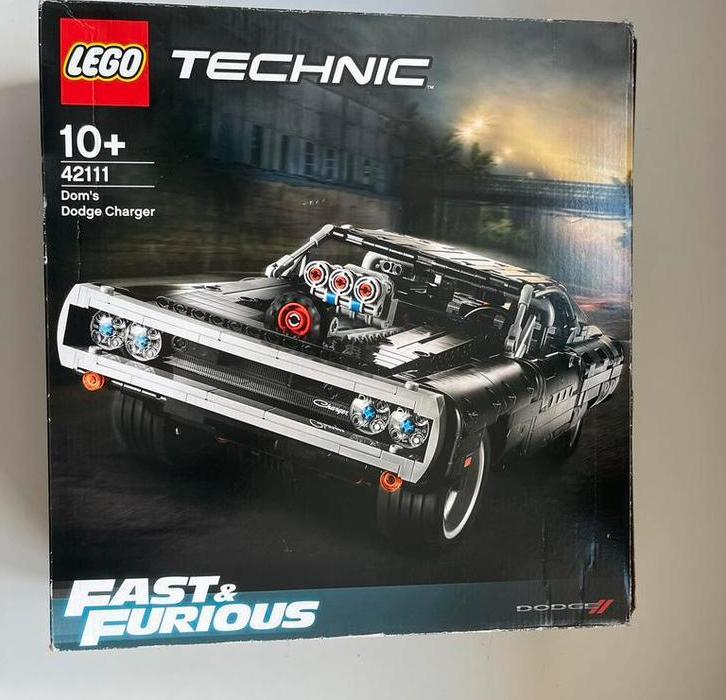 Lego Technic Dom's Dodge Charger 42111, Kinderen en Baby's, Speelgoed | Duplo en Lego, Zo goed als nieuw, Lego, Complete set, Ophalen of Verzenden