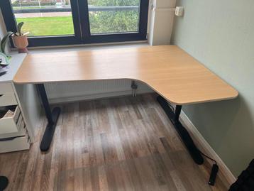 IKEA Hoek rechts bureau Verstelbaar bekant - afbeelding 4