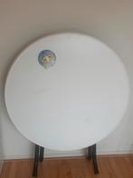 Ronde klaptafel - Ideaal voor kleine ruimtes / stamtafel, Ophalen of Verzenden