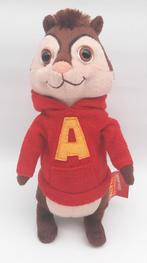 Alvin and the Chipmunks knuffel ca. 27cm hoog PMS 2009, Ophalen of Verzenden, Zo goed als nieuw, Overige typen