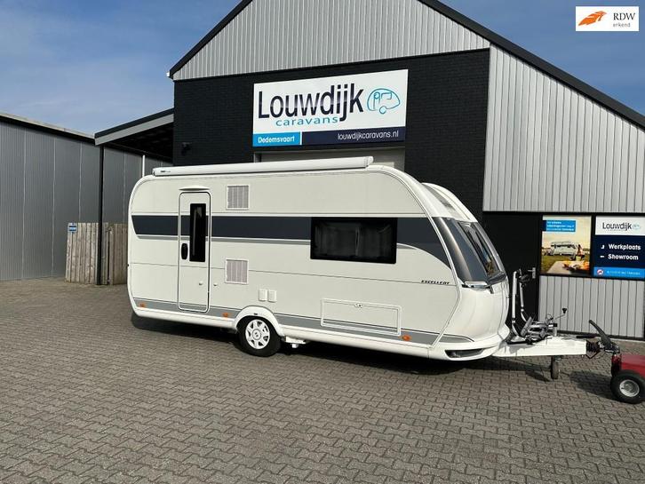 HOBBY Excellent 460 SL ’24 (Enkele Bedden, Mover), Caravans en Kamperen, Caravans, Bedrijf, tot en met 4, 1000 - 1250 kg, Treinzit