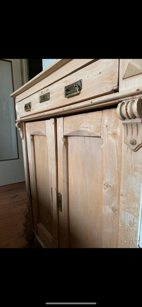 Antieke meidenkast vertico, Antiek en Kunst, Antiek | Meubels | Kasten, Ophalen of Verzenden