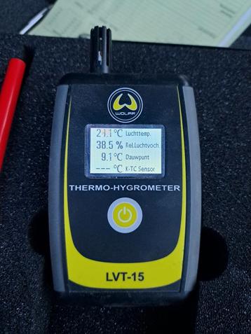 Wolff Thermo-hygrometer LVT-15 beschikbaar voor biedingen