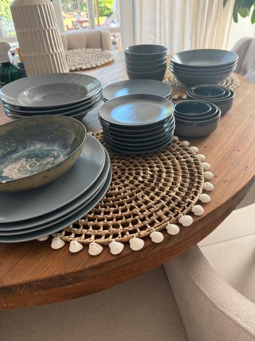 Servies set grijs, Antiek en Kunst, Antiek | Servies compleet, Ophalen
