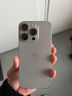 iPhone 15 Pro 256GB - Natural Titanium - Zeer nette staat, Telecommunicatie, Mobiele telefoons | Apple iPhone, 256 GB, Gebruikt