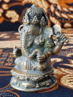 Prachtig antiek brons beeldje uit India van Ganesha 9 cm., Ophalen of Verzenden