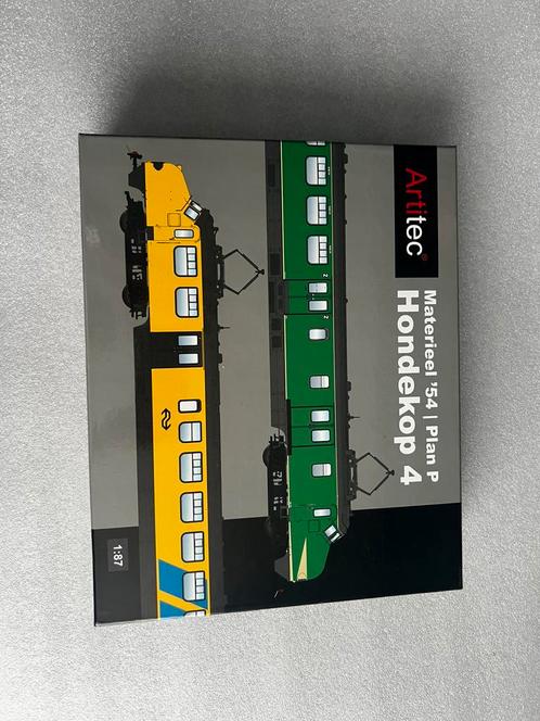 Artitec 23.401.01 Hondekop 4 AC Sound., Hobby en Vrije tijd, Modeltreinen | H0, Zo goed als nieuw, Treinset, Wisselstroom, Overige merken