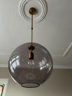 Hanglamp glas met goud, Ophalen, Zo goed als nieuw, Glas, Minder dan 50 cm