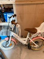 SJOEF Dolly Meisjesfiets 12 inch - Wit, Fietsen en Brommers, Fietsen | Kinderfietsjes, Ophalen, Zo goed als nieuw, Minder dan 16 inch