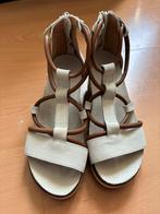 Wit leer Mjus sandalen, Kleding | Dames, Schoenen, Wit, Zo goed als nieuw, Mjus, Sandalen of Muiltjes