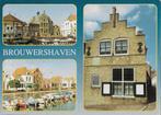 Brouwershaven Gelopen ansichtkaart ( 198 ), Verzamelen, Ansichtkaarten | Nederland, Ophalen of Verzenden, Gelopen
