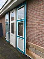 2 sets dubbele deuren, Ophalen, Gebruikt, Glas, Overige typen