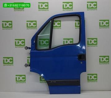 Renault Master ('97-'10) Voorportier links blauw beschikbaar voor biedingen