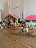 Bruder Van + 17 Schleich Paarden, Ophalen, Gebruikt, Toebehoren